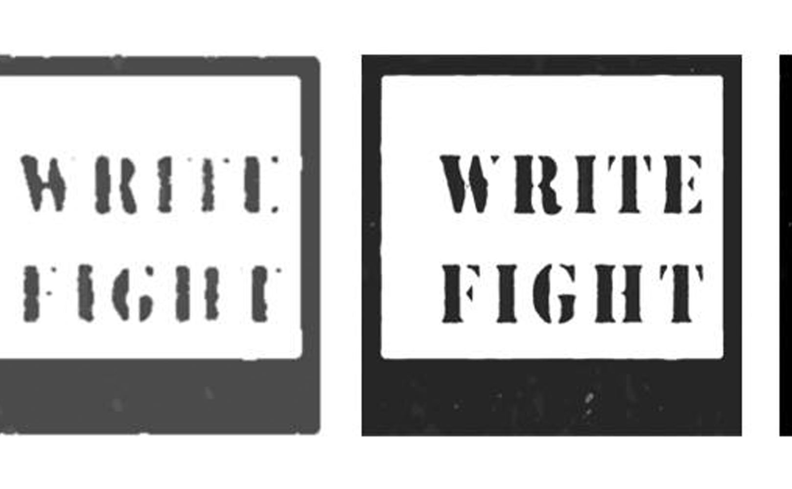 WRITE FIGHT I